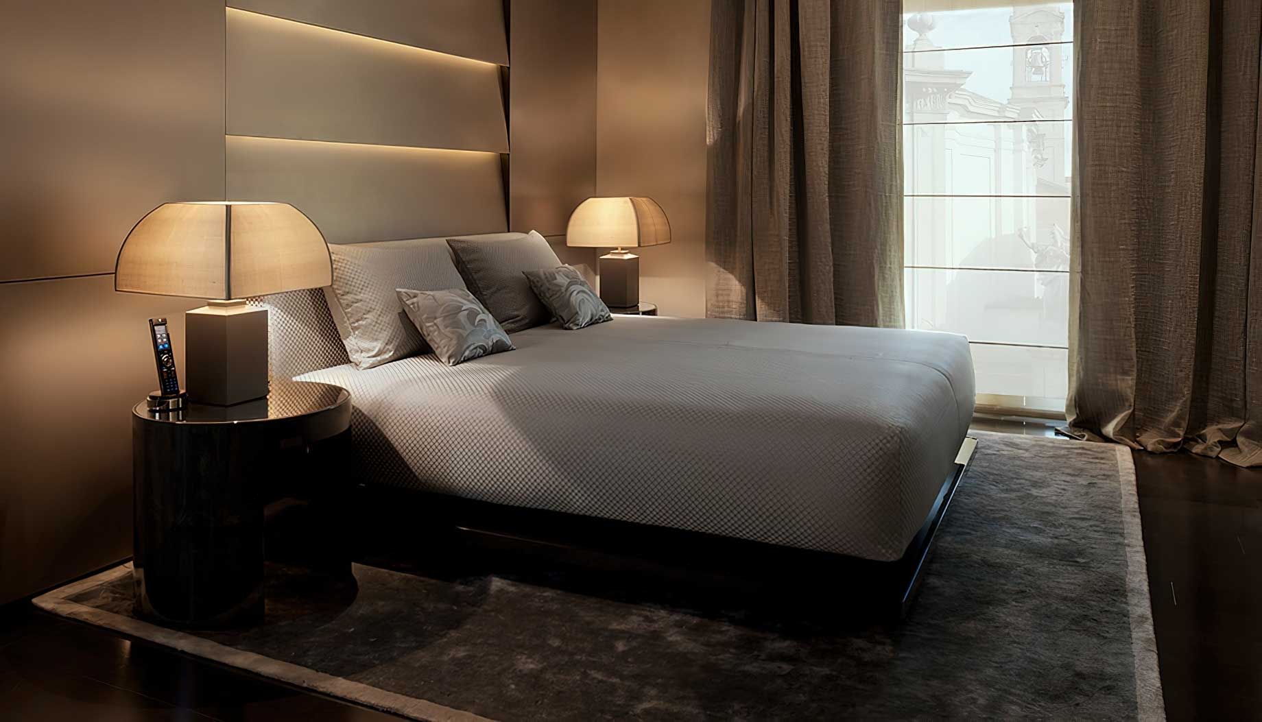 042 – Armani Hotel Milano – Milan, Italy – Armani Suite Bedroom