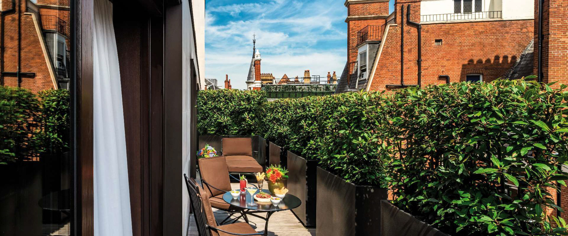 Bvlgari Hotel London - Knightsbridge, London, UK - Exterior Deck