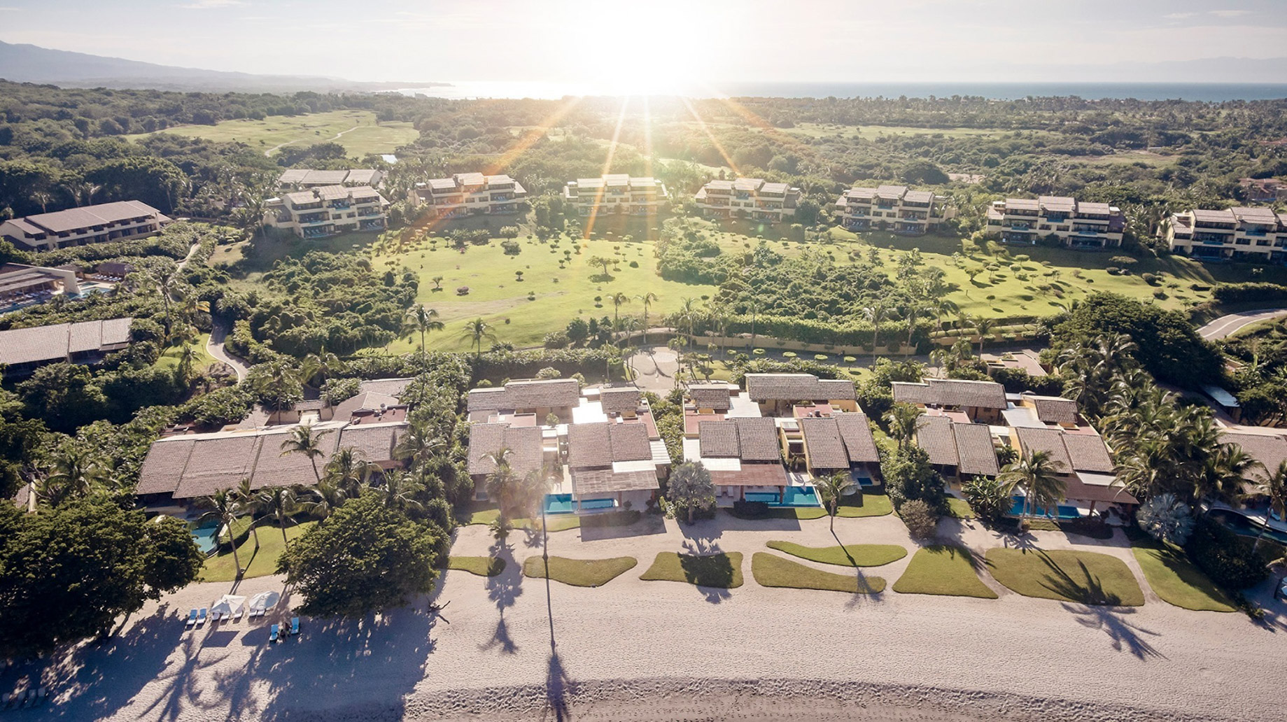 Four Seasons Resort Punta Mita – Nayarit, Mexico – Arena Beach House Aerial View