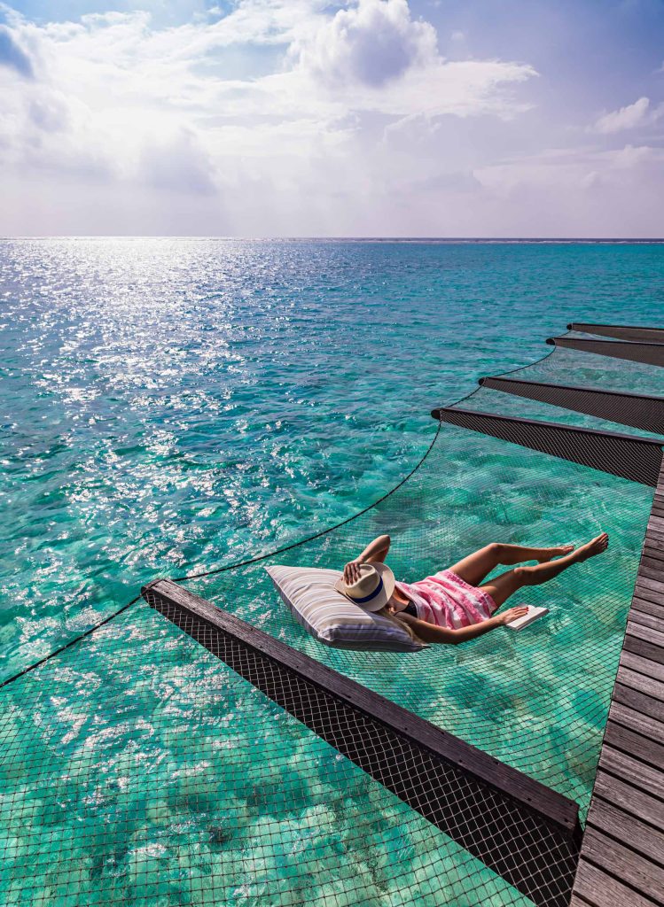 One&Only Reethi Rah Resort - North Male Atoll, Maldives - Overwater Villa Ocean Deck Net