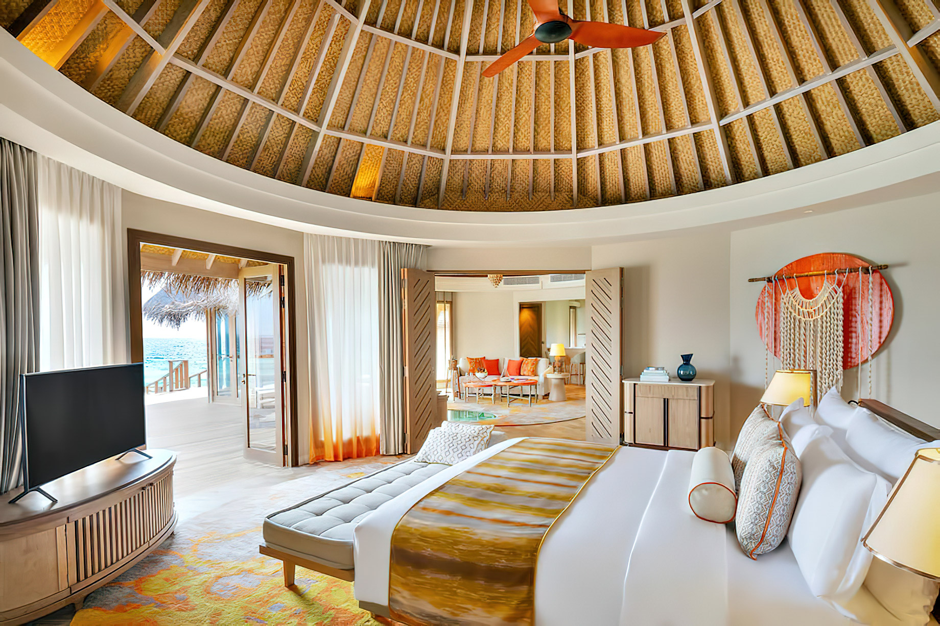 The Nautilus Maldives Resort – Thiladhoo Island, Maldives – Ocean Residence Bedroom