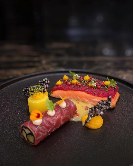 The St. Regis Kuala Lumpur Hotel - Kuala Lumpur, Malaysia - Superb Gourmet Cuisine Salmon Plate