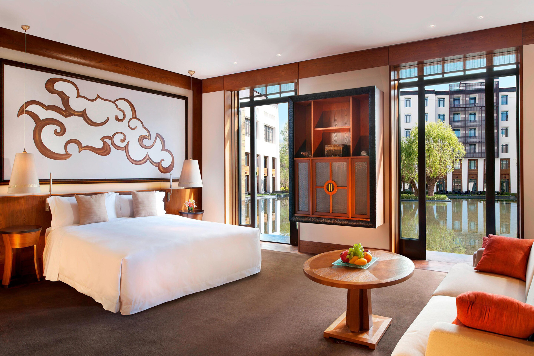 The St. Regis Lhasa Resort - Lhasa, Xizang, China - Villa Deluxe Bedroom with Garden View