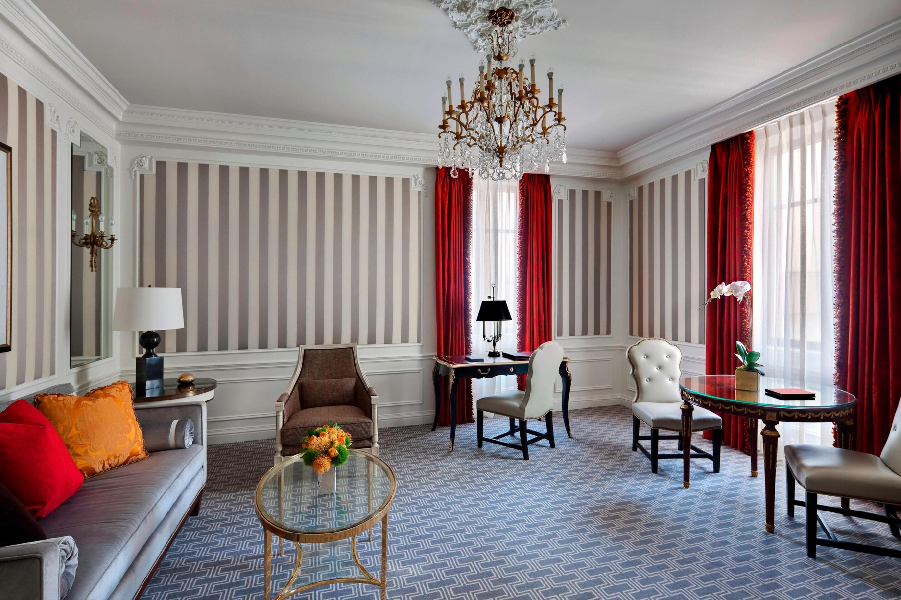 The St. Regis New York Hotel – New York, NY, USA – St. Regis Suite Living Area