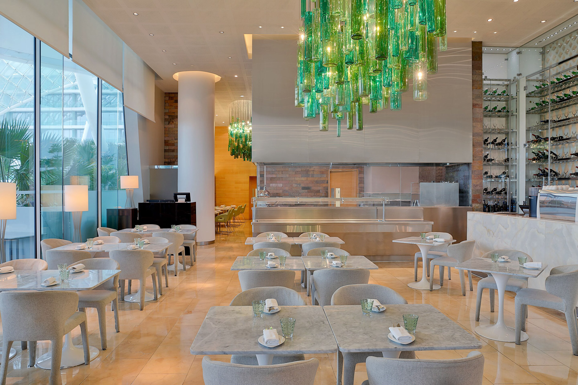 W Abu Dhabi Yas Island Hotel – Abu Dhabi, UAE – Amici Restaurant