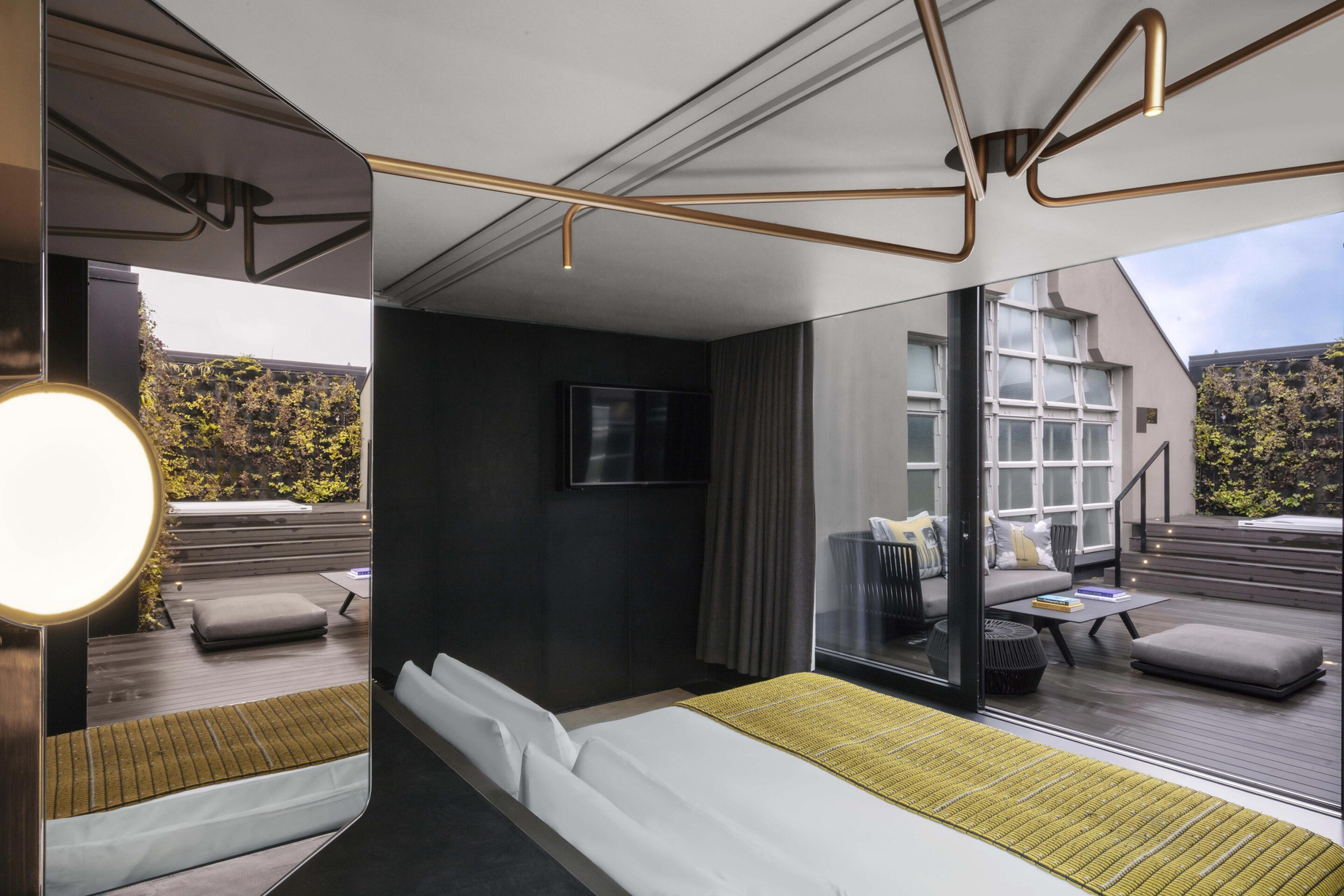 W Amsterdam Hotel – Amsterdam, Netherlands – Fantastic Bank One Bedroom Suite Deck