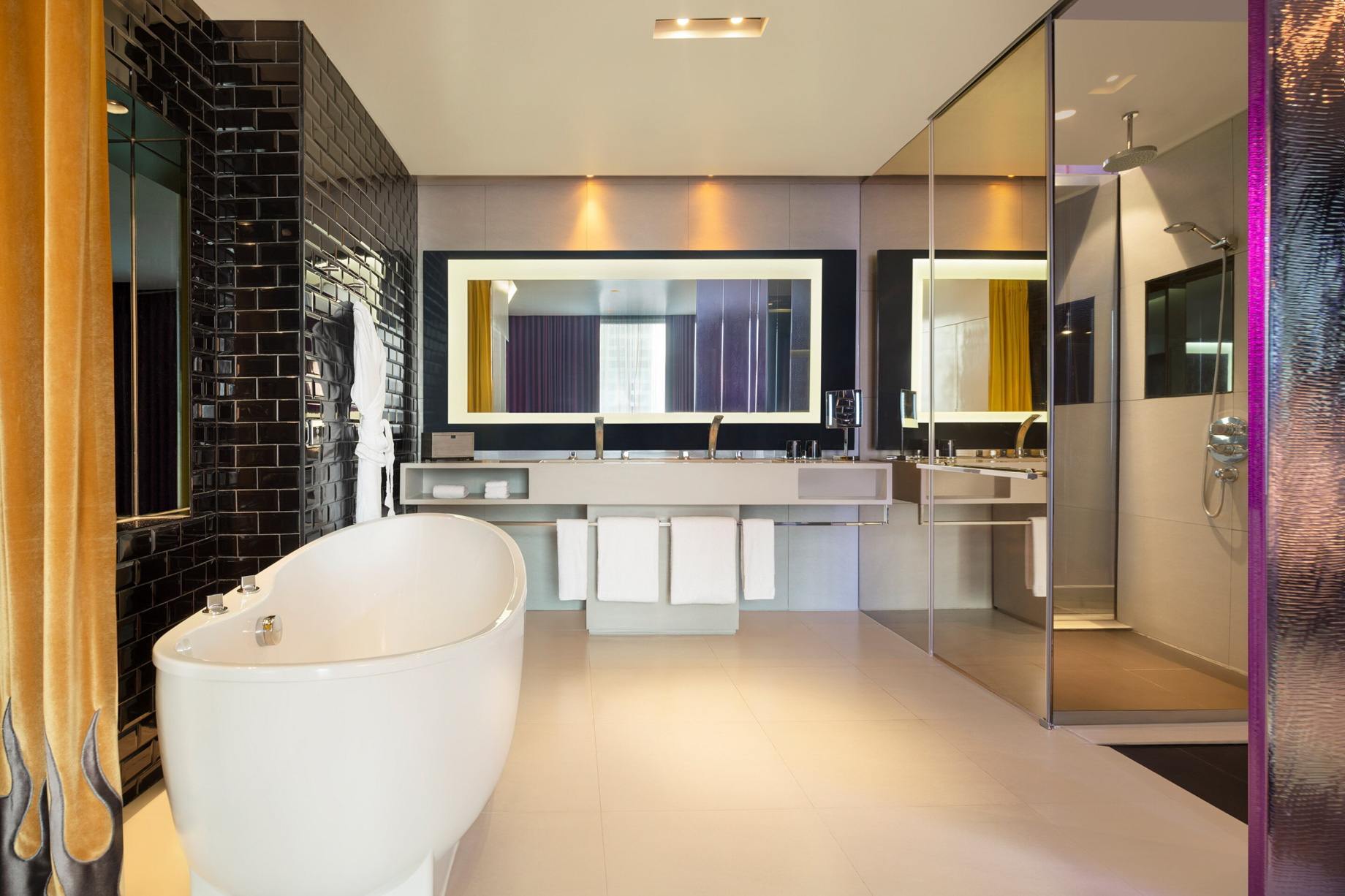 W Bangkok Hotel – Bangkok, Thailand – Marvelous Suite Bathroom