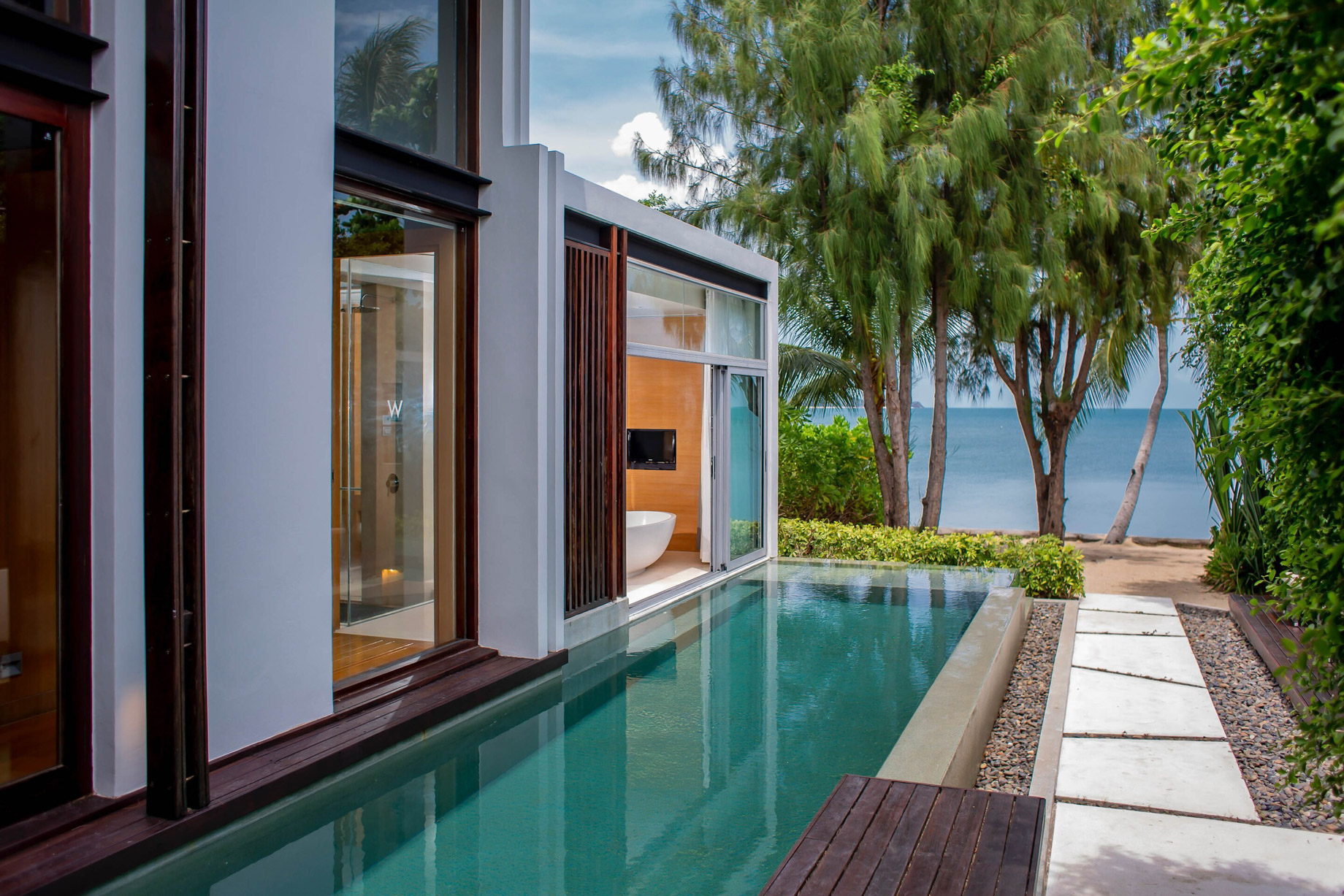 W Koh Samui Resort - Thailand - Ocean Front Haven Villa Pool View