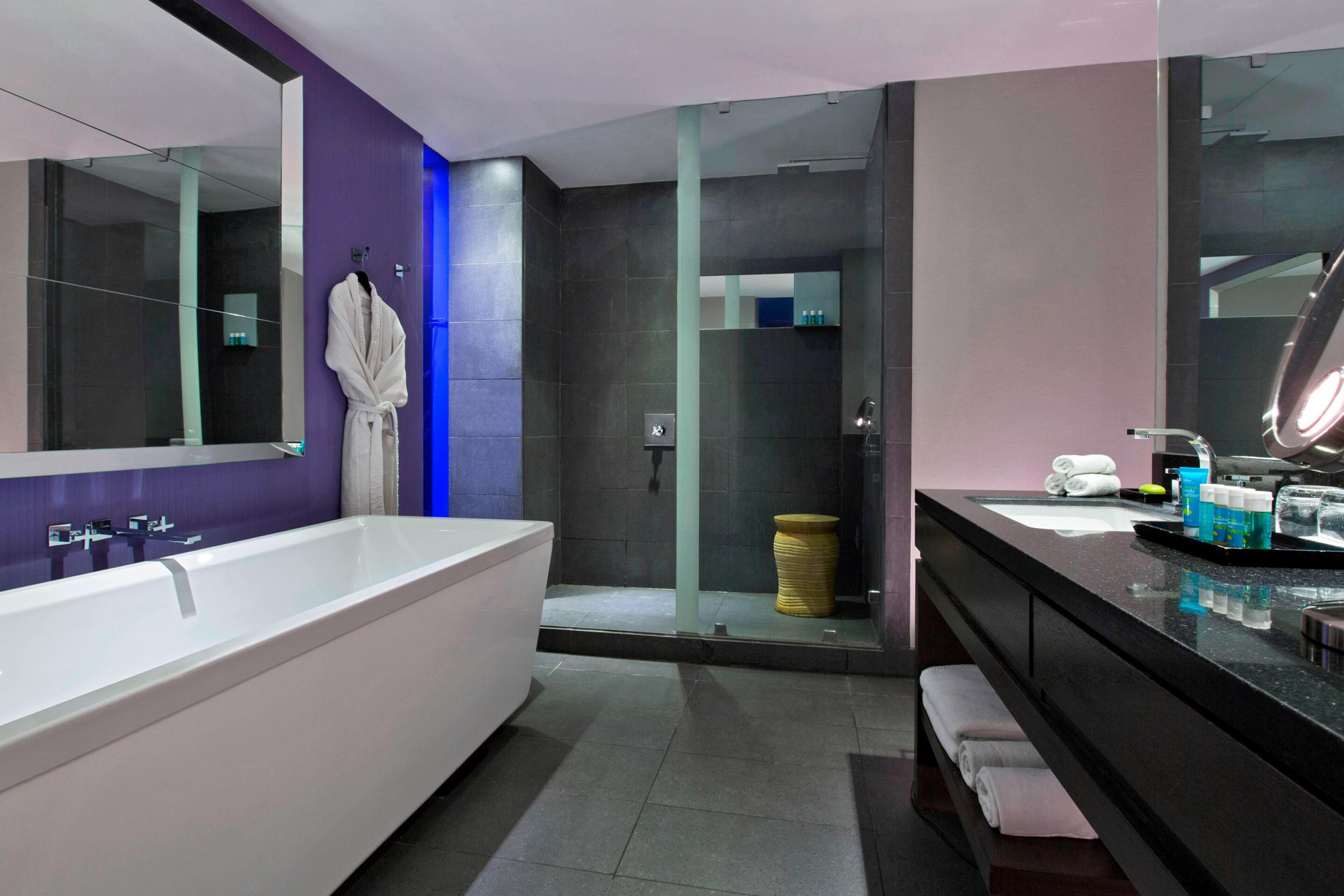 W Santiago Hotel – Santiago, Chile – Wonderful Room Bathroom