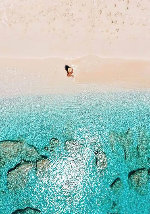 Amanyara Resort - Providenciales, Turks and Caicos Islands - Beach Sun Bathing
