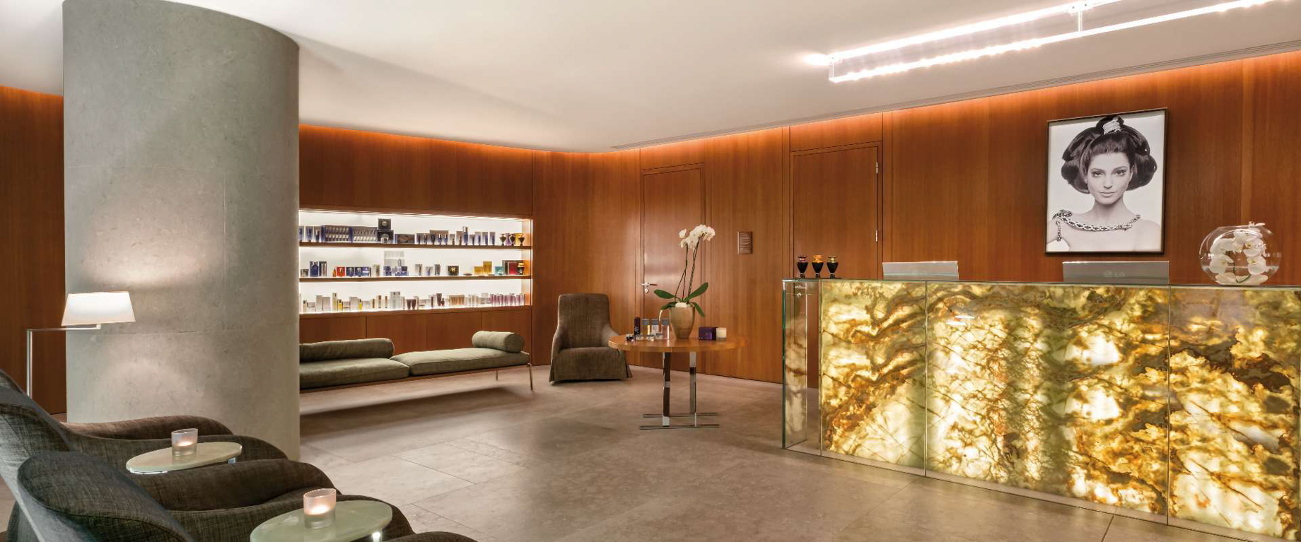 Bvlgari Hotel London – Knightsbridge, London, UK – Bvlgari Spa Entrance Lobby
