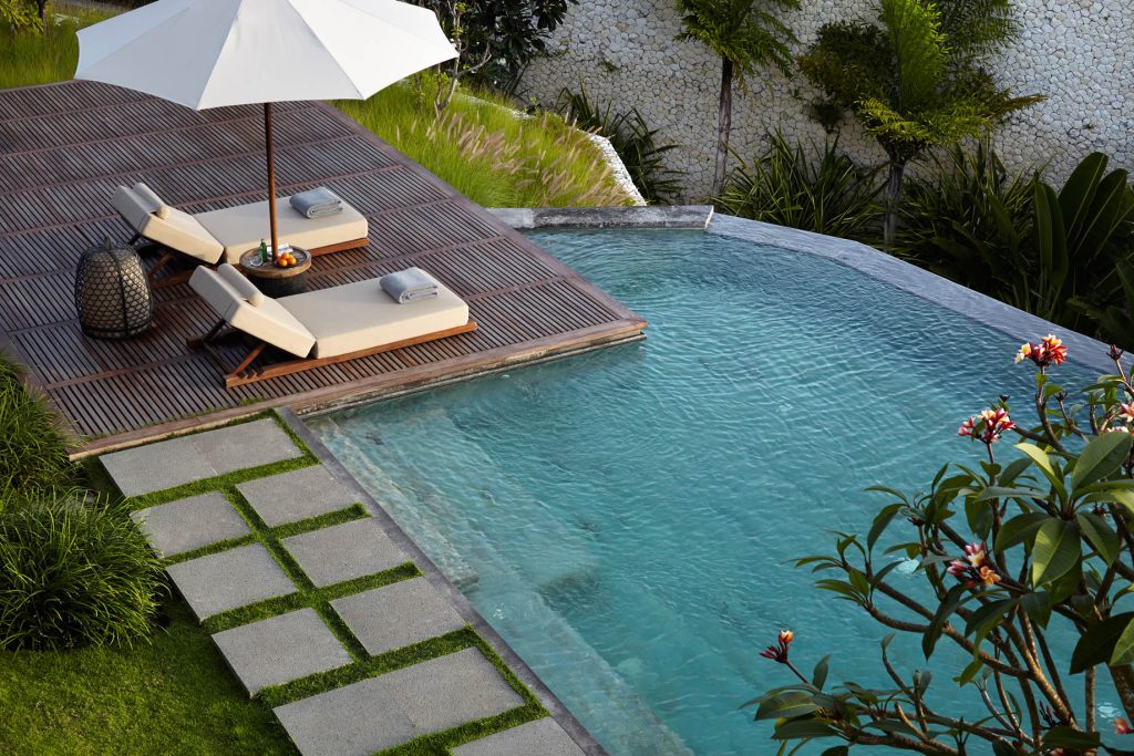 Bvlgari Resort Bali - Uluwatu, Bali, Indonesia - The Mansions Pool Deck