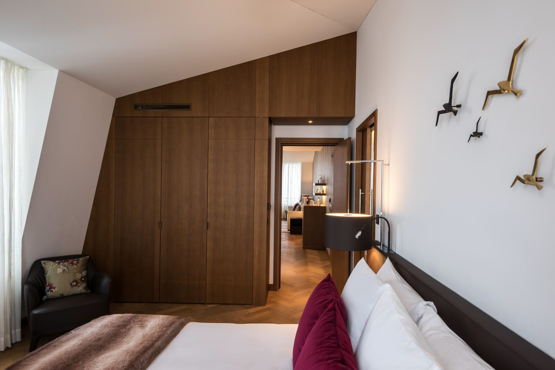 Palace Hotel – Burgenstock Hotels & Resort – Obburgen, Switzerland – Palace Grand Suite Bedroom