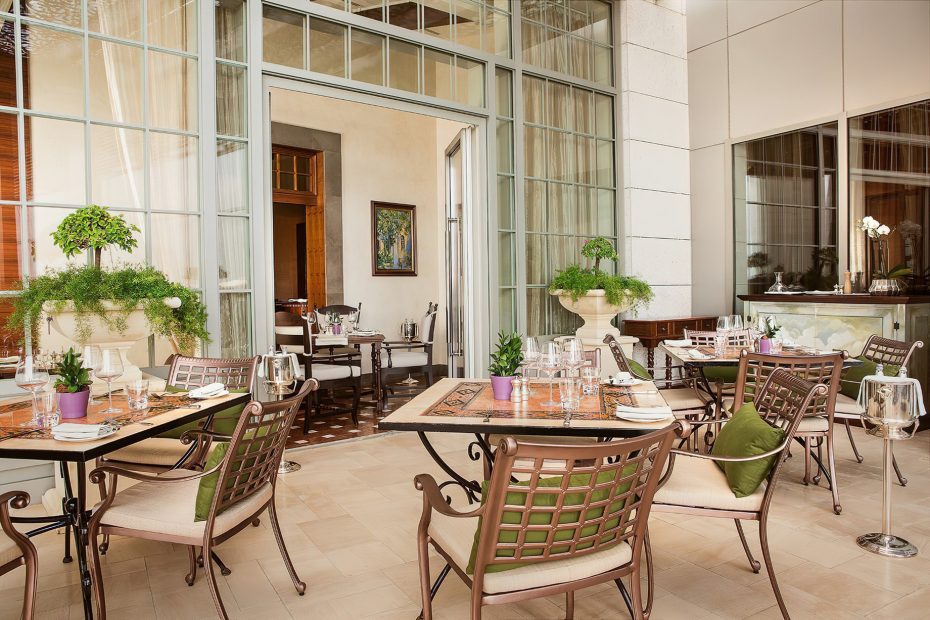 The St. Regis Abu Dhabi Hotel - Abu Dhabi, United Arab Emirates - Villa Toscana Restaurant Terrace