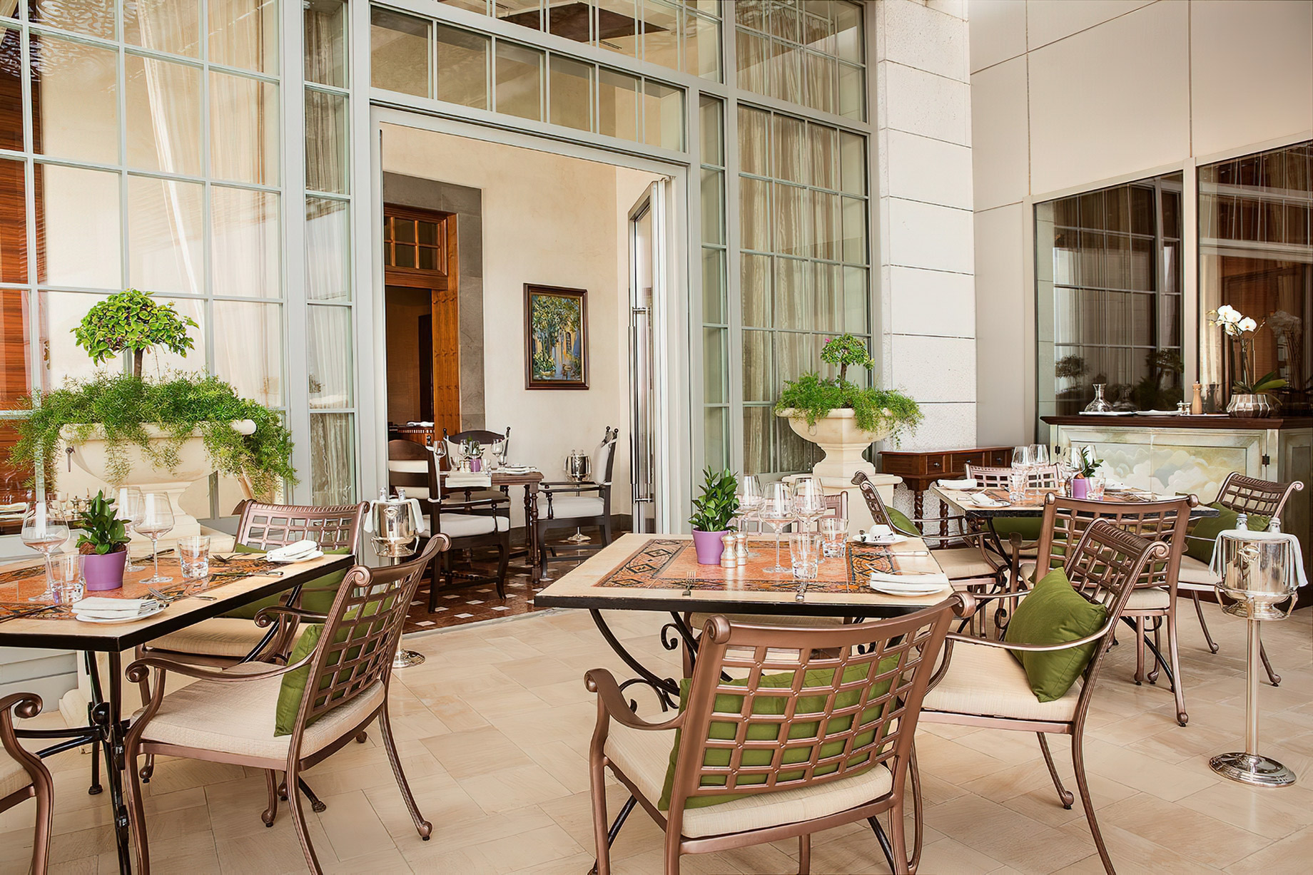 The St. Regis Abu Dhabi Hotel – Abu Dhabi, United Arab Emirates – Villa Toscana Restaurant Terrace