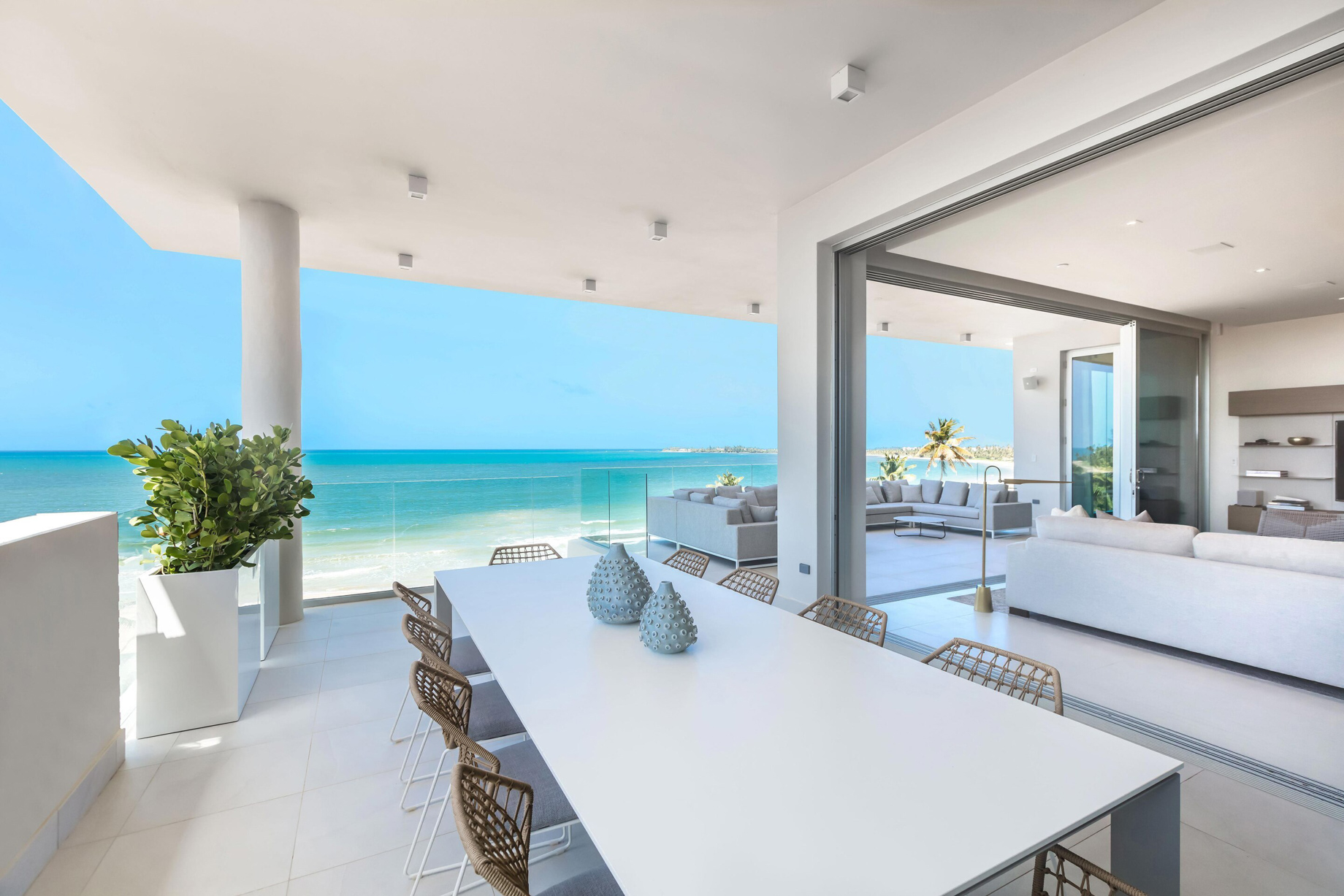 The St. Regis Bahia Beach Resort – Rio Grande, Puerto Rico – Ocean Drive Residences First Level Exterior Living