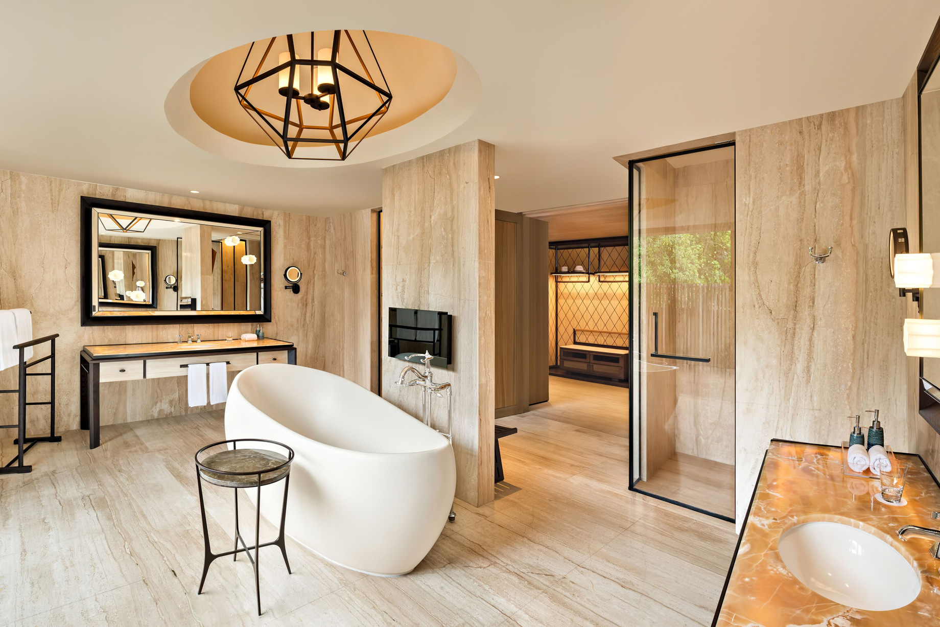 The St. Regis Maldives Vommuli Resort - Dhaalu Atoll, Maldives - Caroline Astor Estate Bathroom