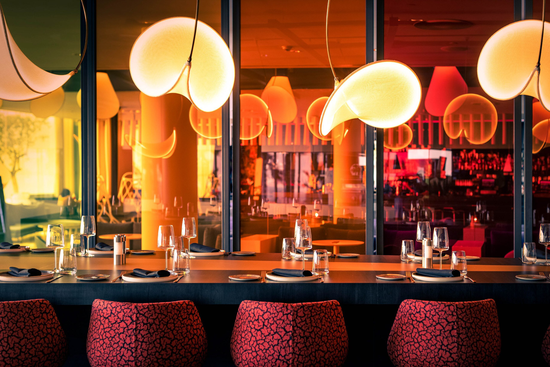 W Barcelona Hotel – Barcelona, Spain – FIRE Seating