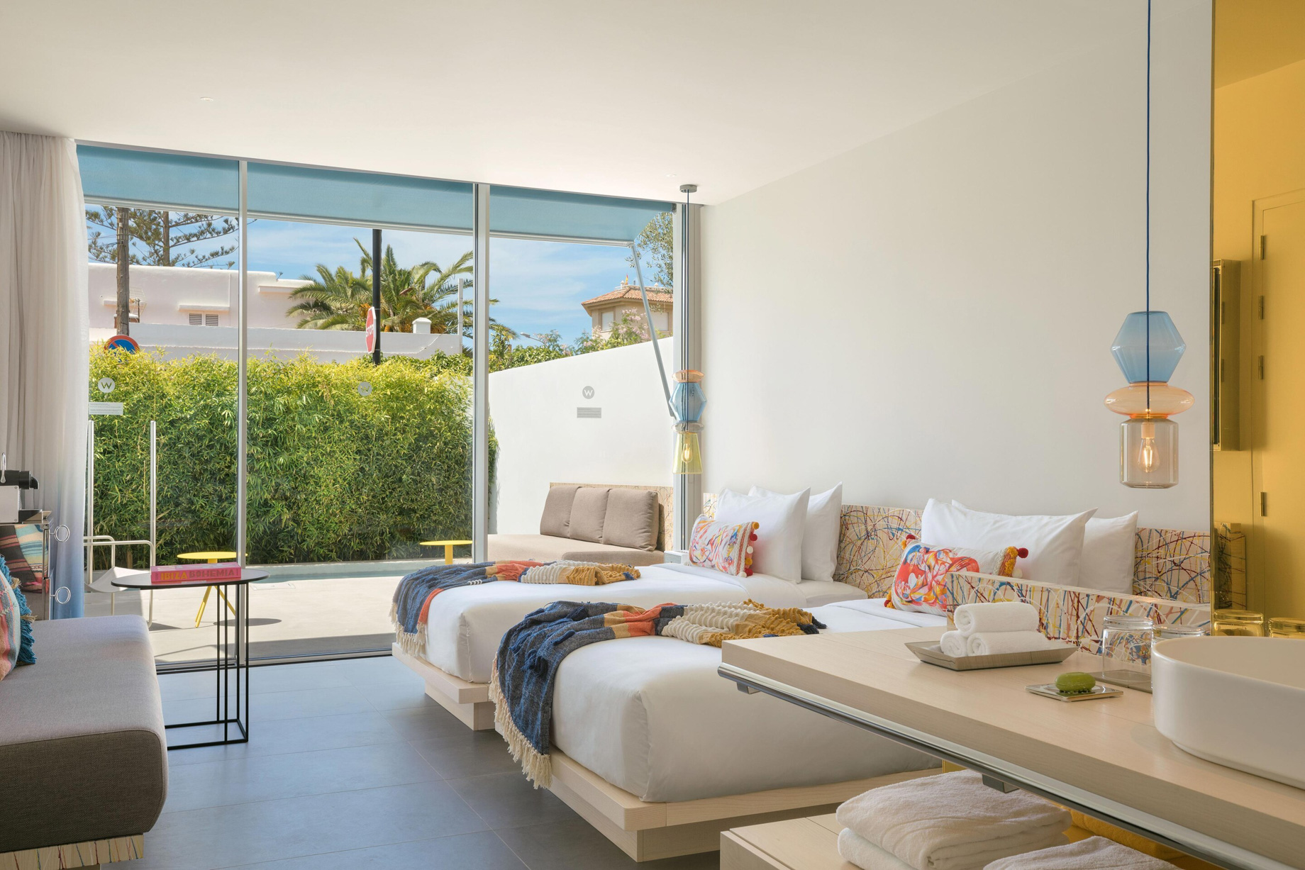 W Ibiza Hotel - Santa Eulalia del Rio, Spain - Spectacular Twin Guest Room
