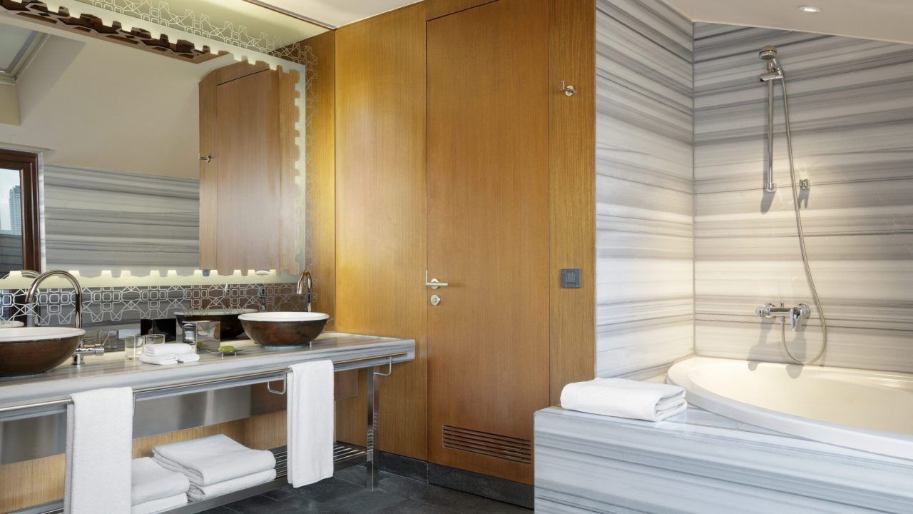 W Istanbul Hotel - Istanbul, Turkey - Guest Bathroom Tub