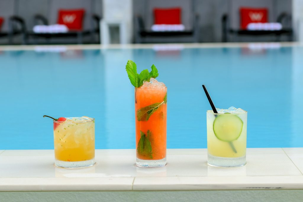 W Miami Hotel - Miami, FL, USA - WET Deck Cocktails