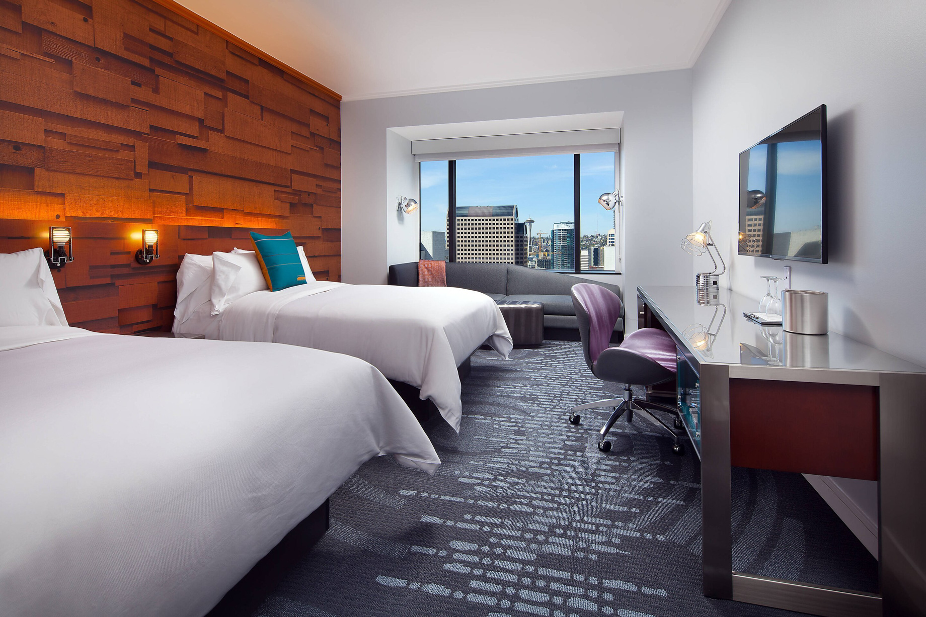 W Seattle Hotel – Seattle, WA, USA – Spectacular Guest Room Double