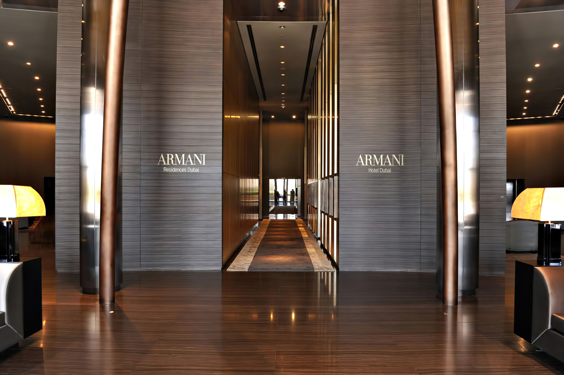 Armani Hotel Dubai – Burj Khalifa, Dubai, UAE – Armani Hotel Interior Entrance