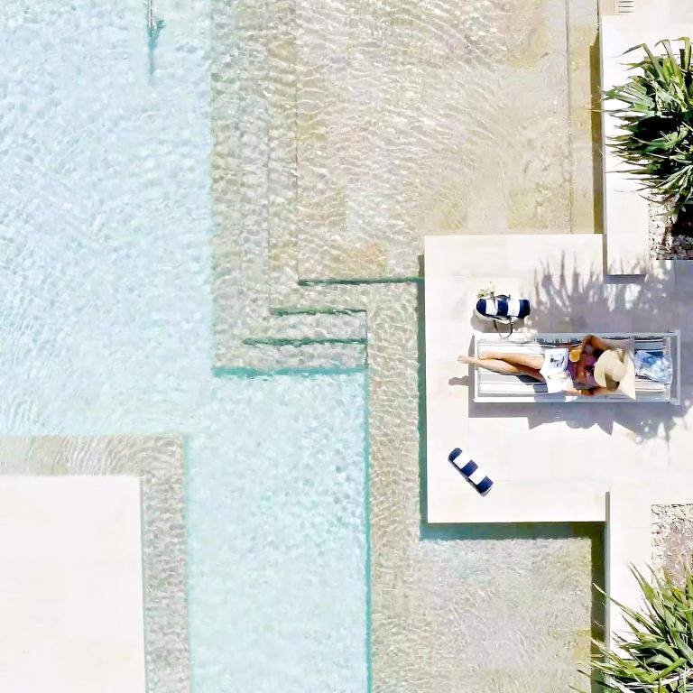 InterContinental Hayman Island Resort – Whitsunday Islands, Australia – Poolside Overhead View