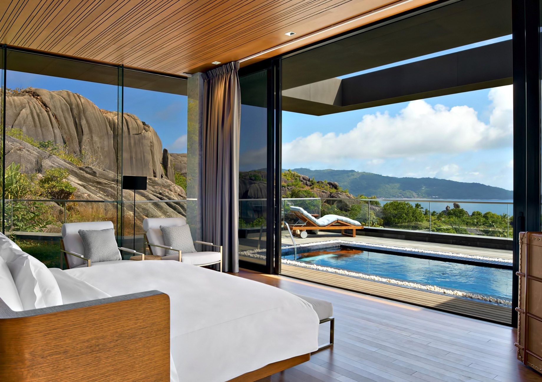 Six Senses Zil Pasyon Resort – Felicite Island, Seychelles – Three Bedroom Residence Master Bedroom
