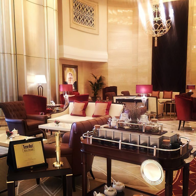 The St. Regis Abu Dhabi Hotel – Abu Dhabi, United Arab Emirates – Tea Lounge