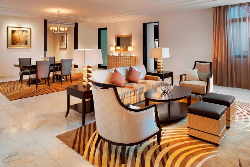 The St. Regis Sanya Yalong Bay Resort - Hainan, China - Ocean One Bedroom Suite Living Room