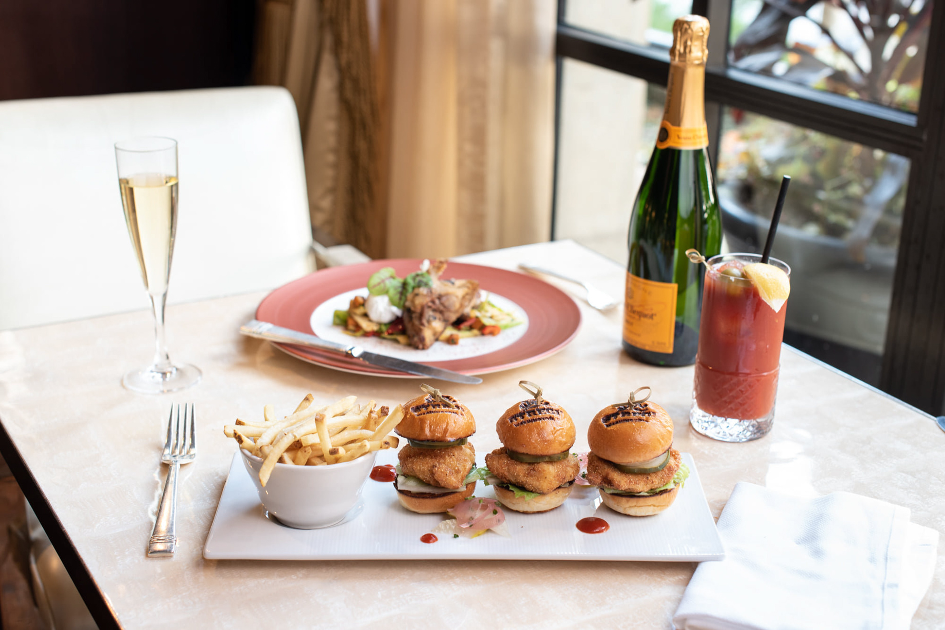 The St. Regis Washington D.C. Hotel – Washington, DC, USA – St. Regis Bar Burger and Fries