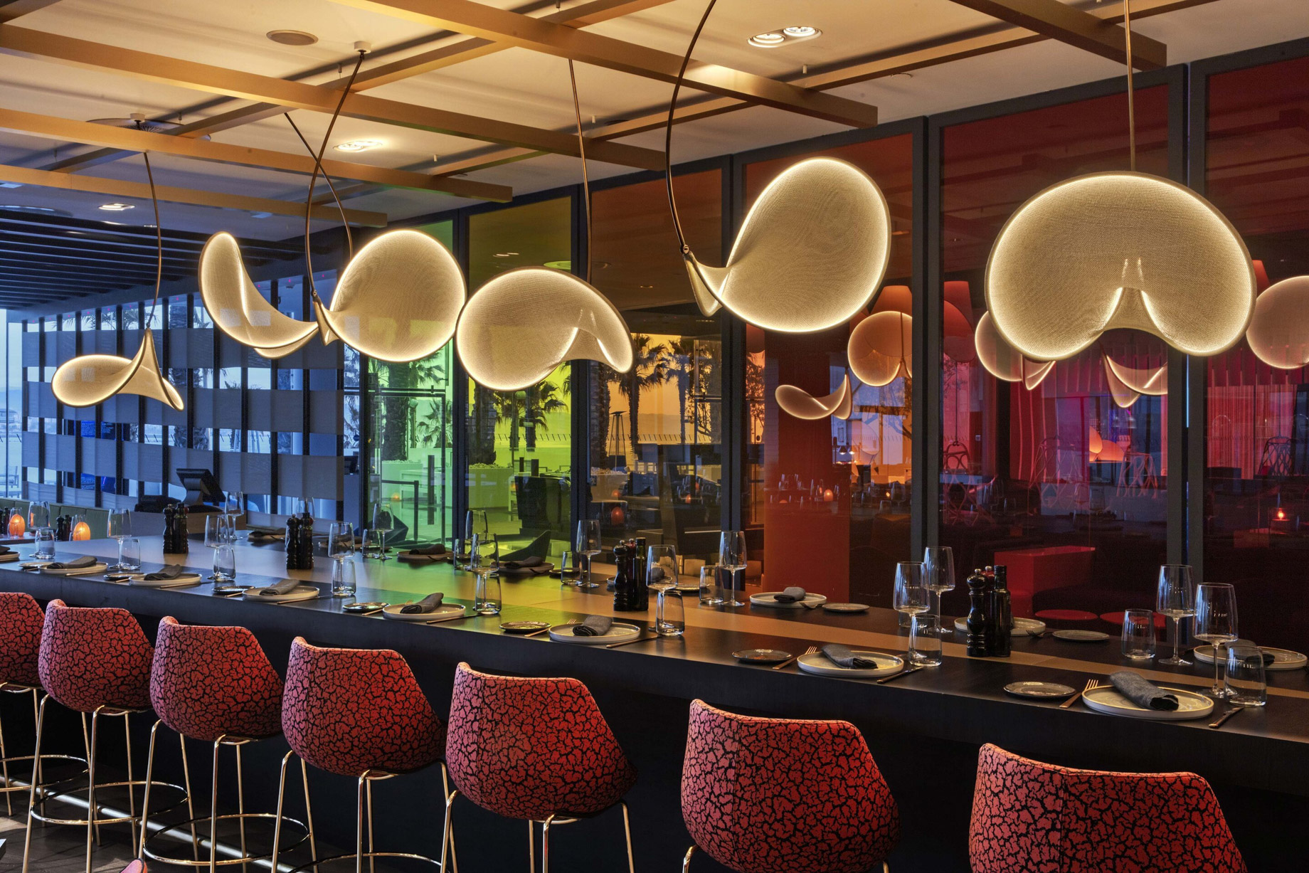 W Barcelona Hotel – Barcelona, Spain – FIRE