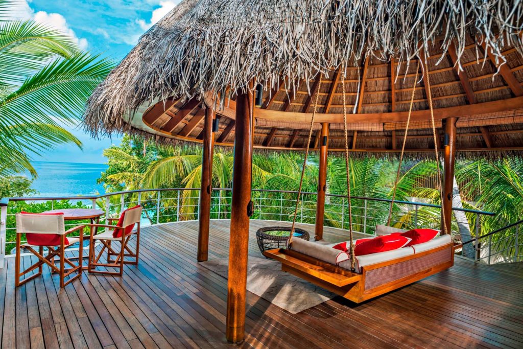 044 - W Maldives Resort - Fesdu Island, Maldives - Wonderful Beach Oasis Upper Deck