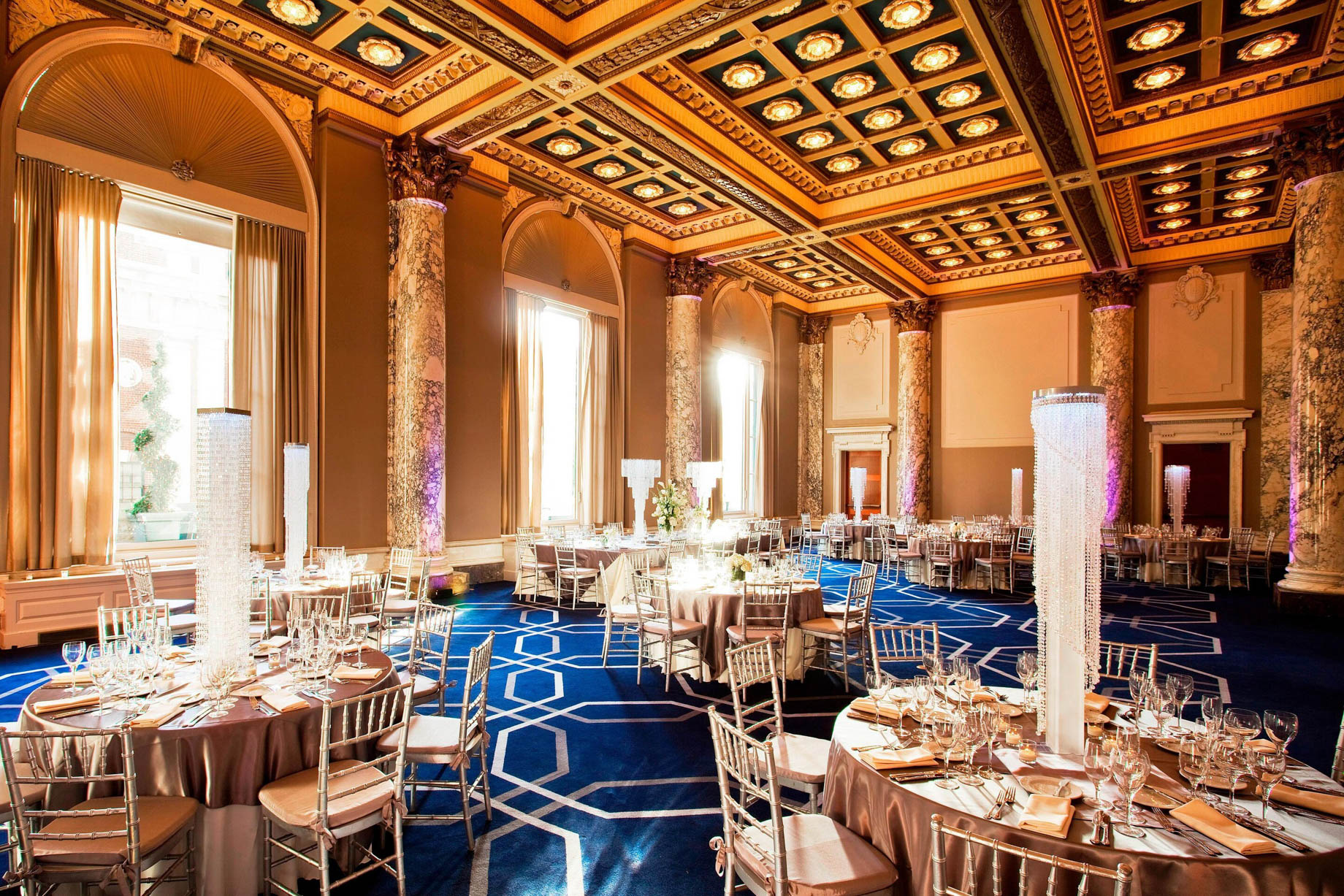 W New York Union Square Hotel - New York, NY, USA - Ballroom Round Tables