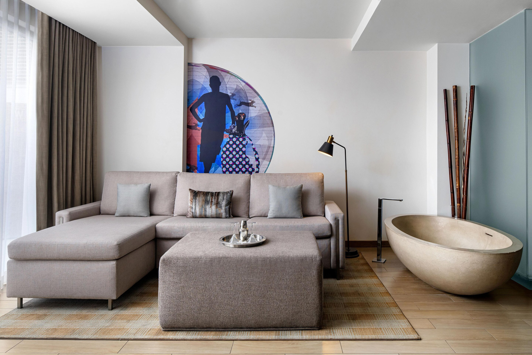 W Scottsdale Hotel – Scottsdale, AZ, USA – Spa Suite Tub