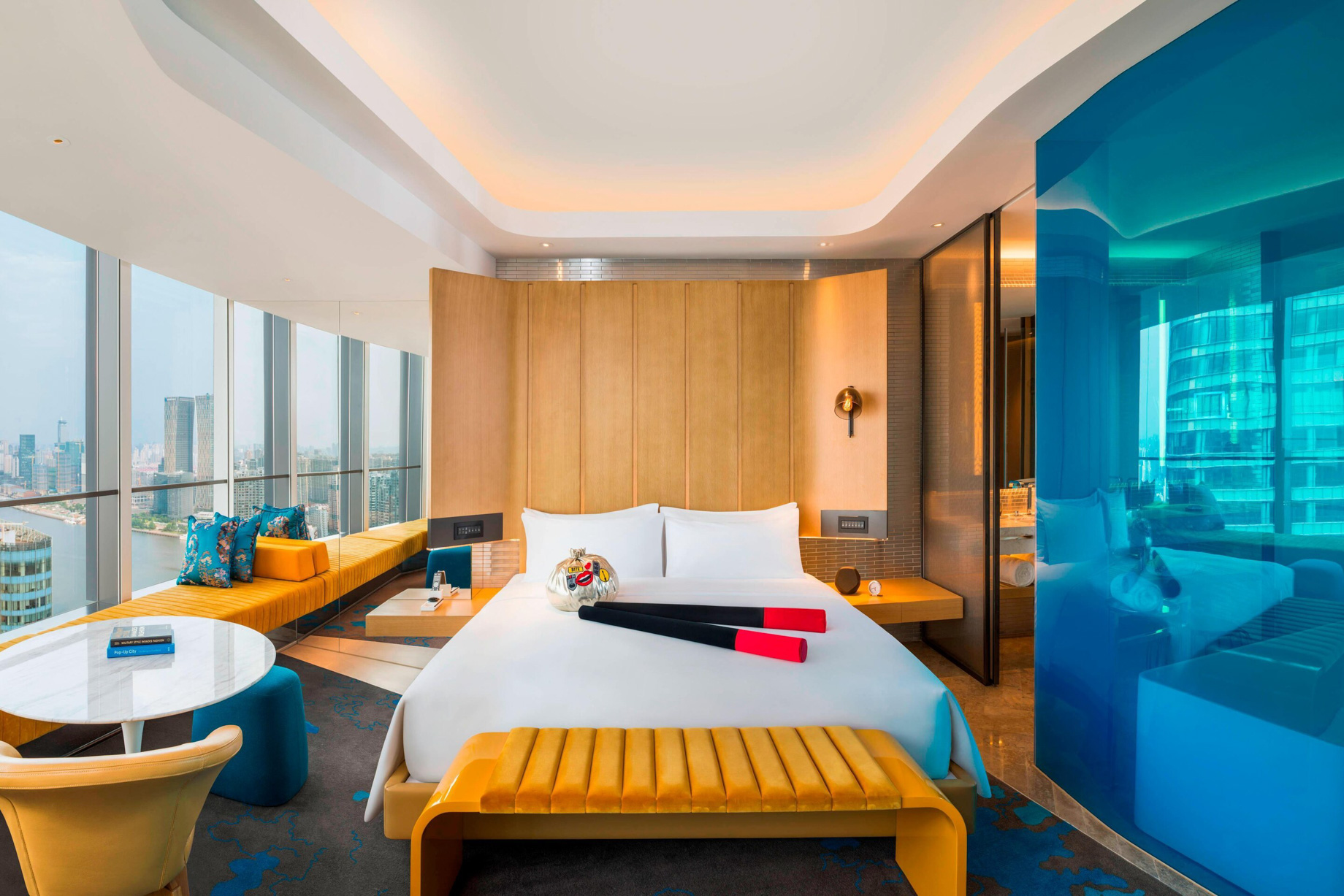W Shanghai The Bund Hotel – Shanghai, China – Wonderful Guest Room