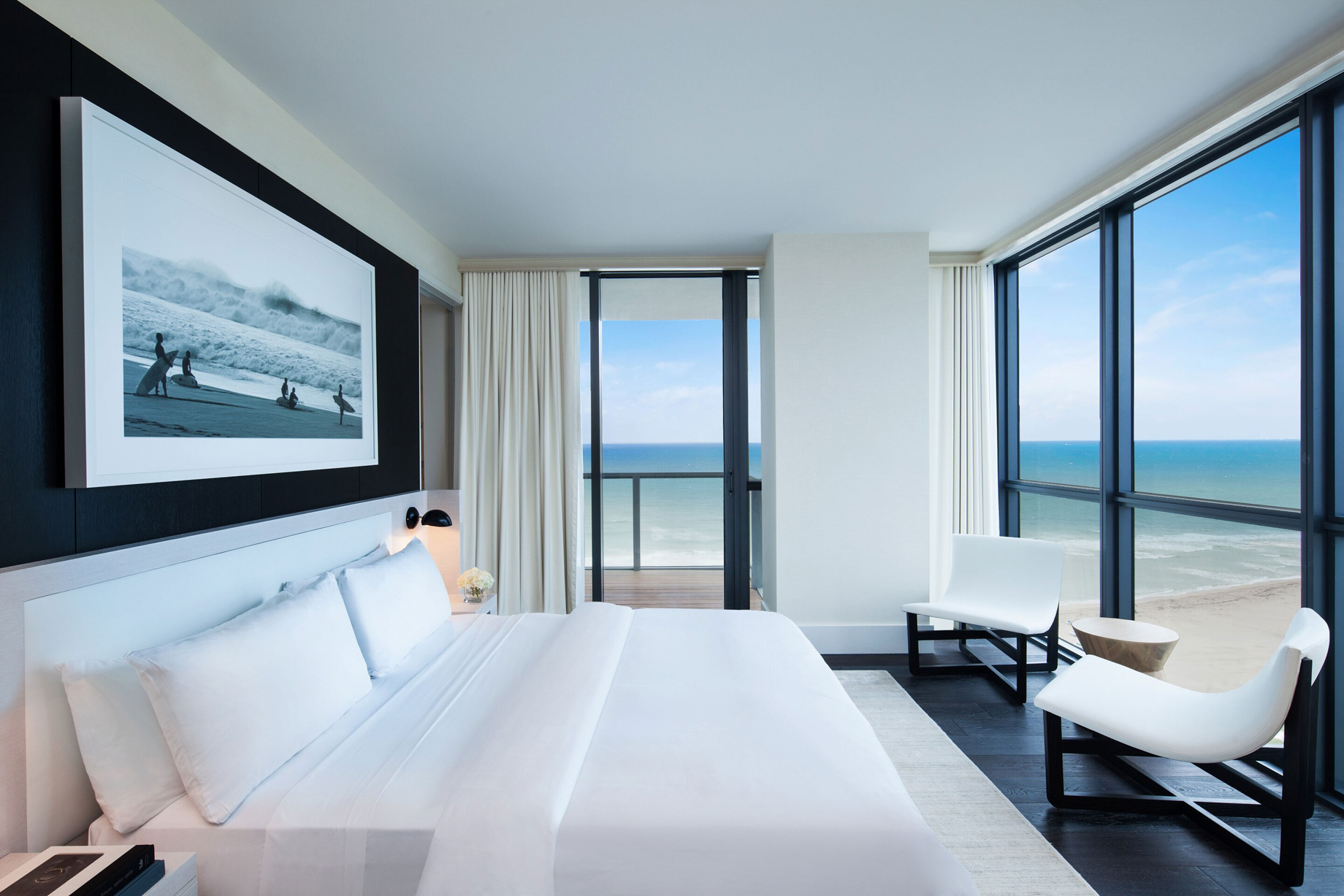 W South Beach Hotel – Miami Beach, FL, USA – E WOW 3 Bedroom Oceanfront Suite View