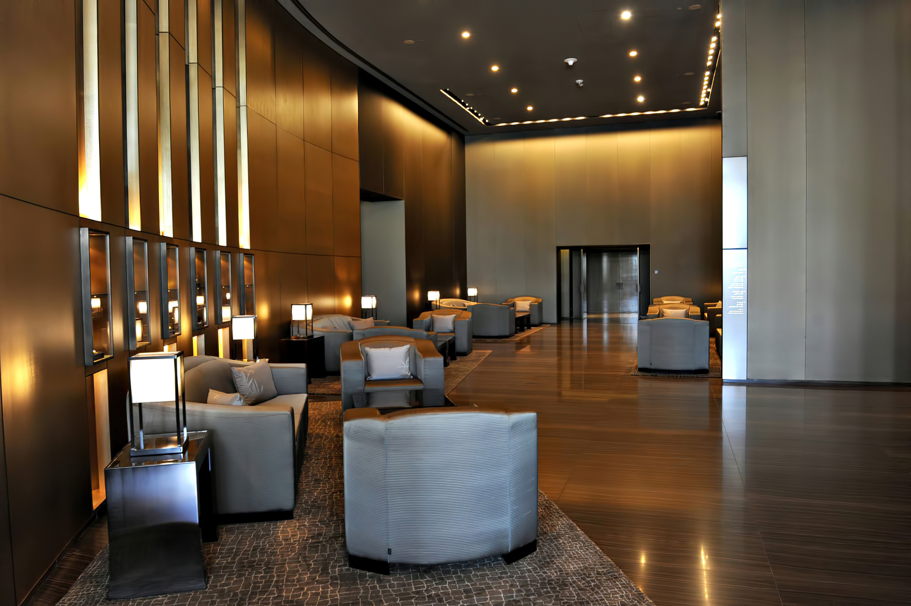 Armani Hotel Dubai - Burj Khalifa, Dubai, UAE - Armani Hotel Interior Entrance Lounge