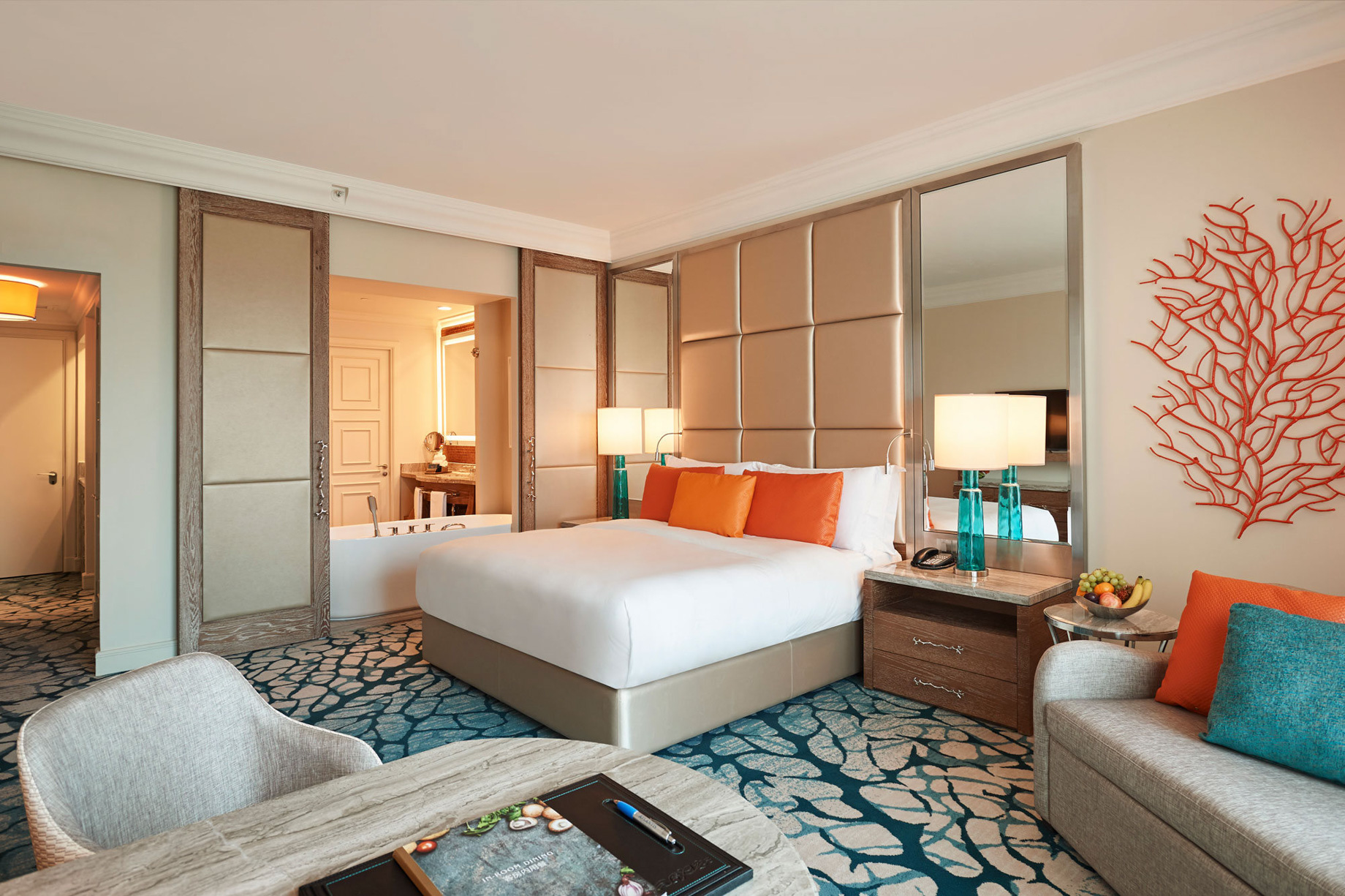 Atlantis The Palm Resort – Crescent Rd, Dubai, UAE – Ocean View Bedroom