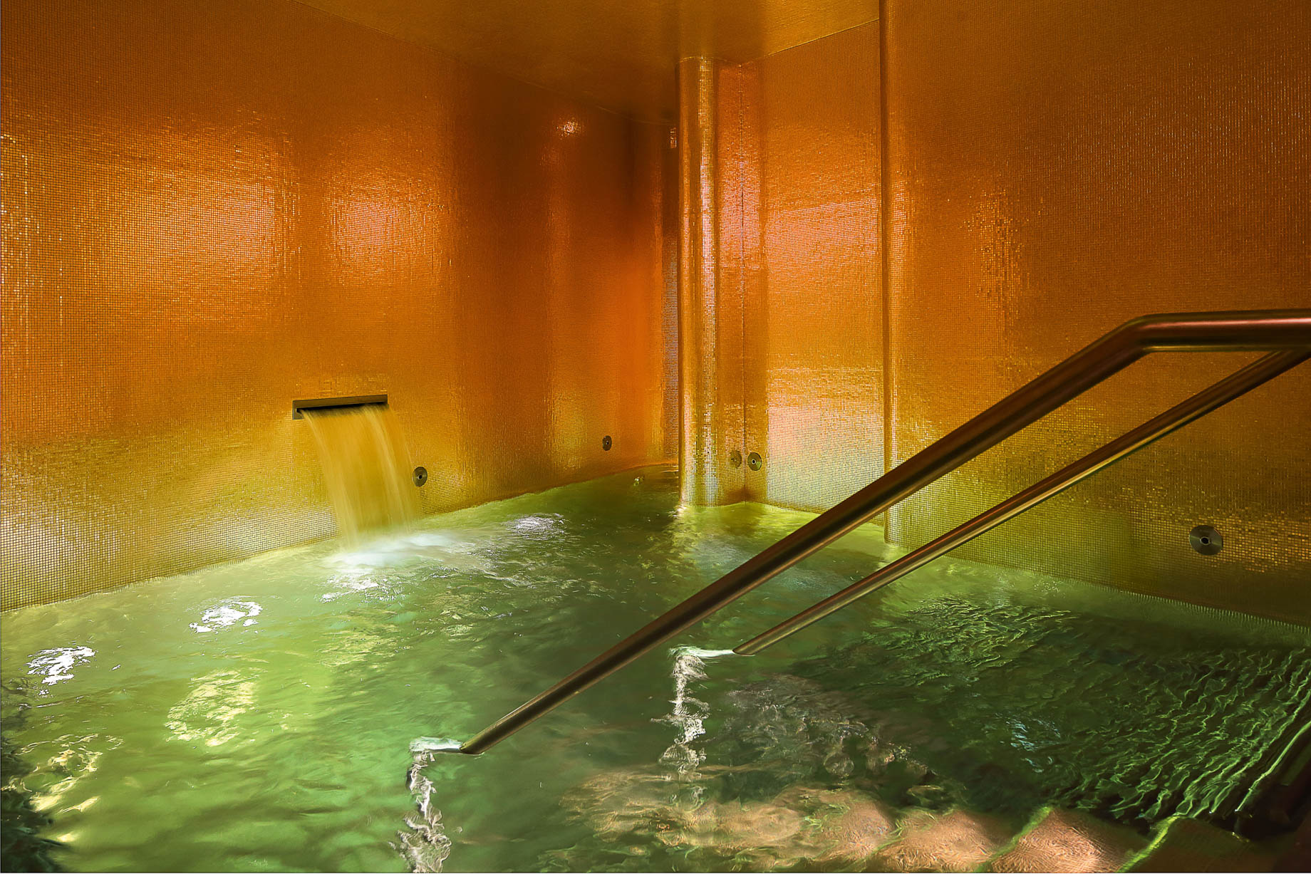 Bvlgari Hotel London - Knightsbridge, London, UK - Bvlgari Spa Vitality Pool