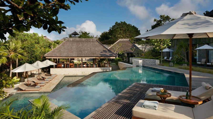 Bvlgari Resort Bali - Uluwatu, Bali, Indonesia - Pool Courtyard Area