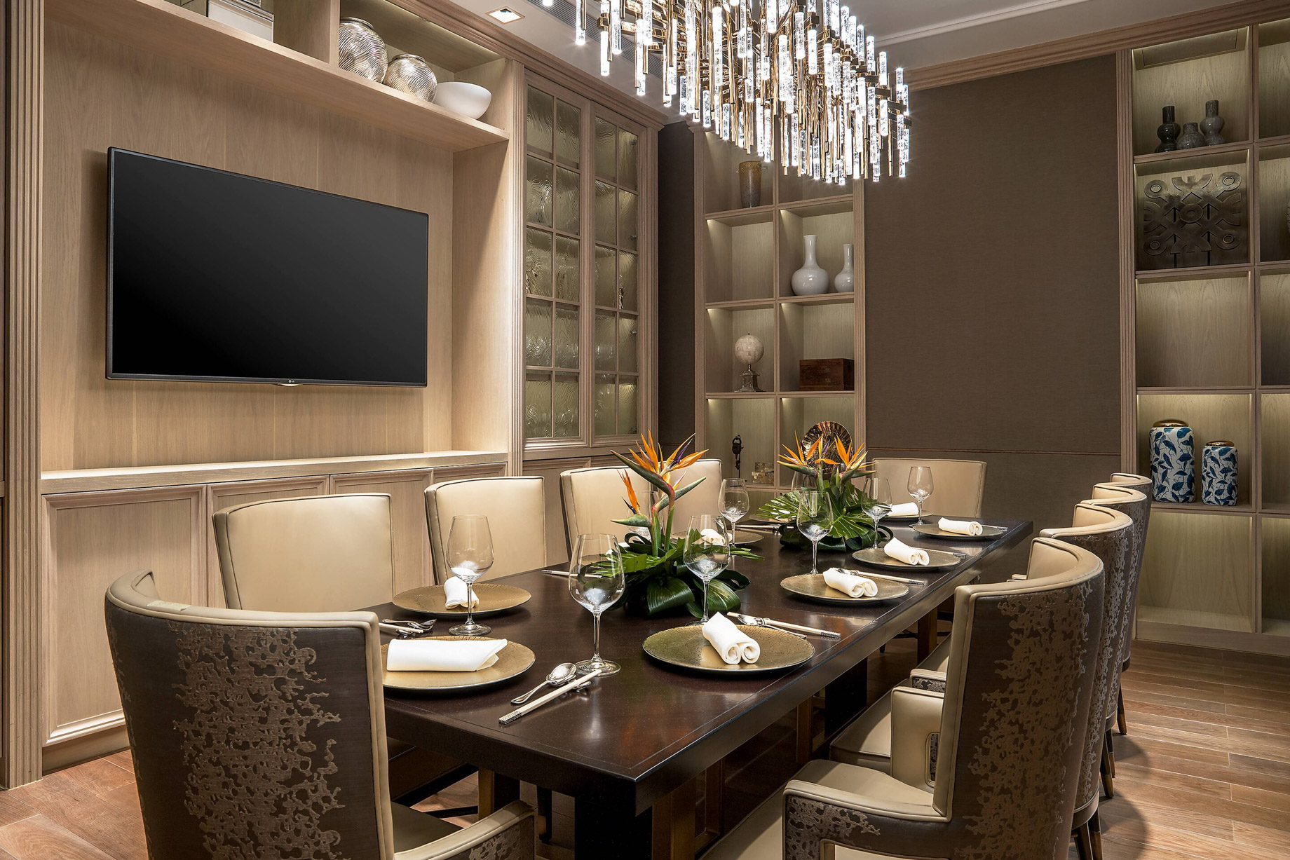 The St. Regis Macao Hotel - Cotai, Macau SAR, China - The Library at The Manor