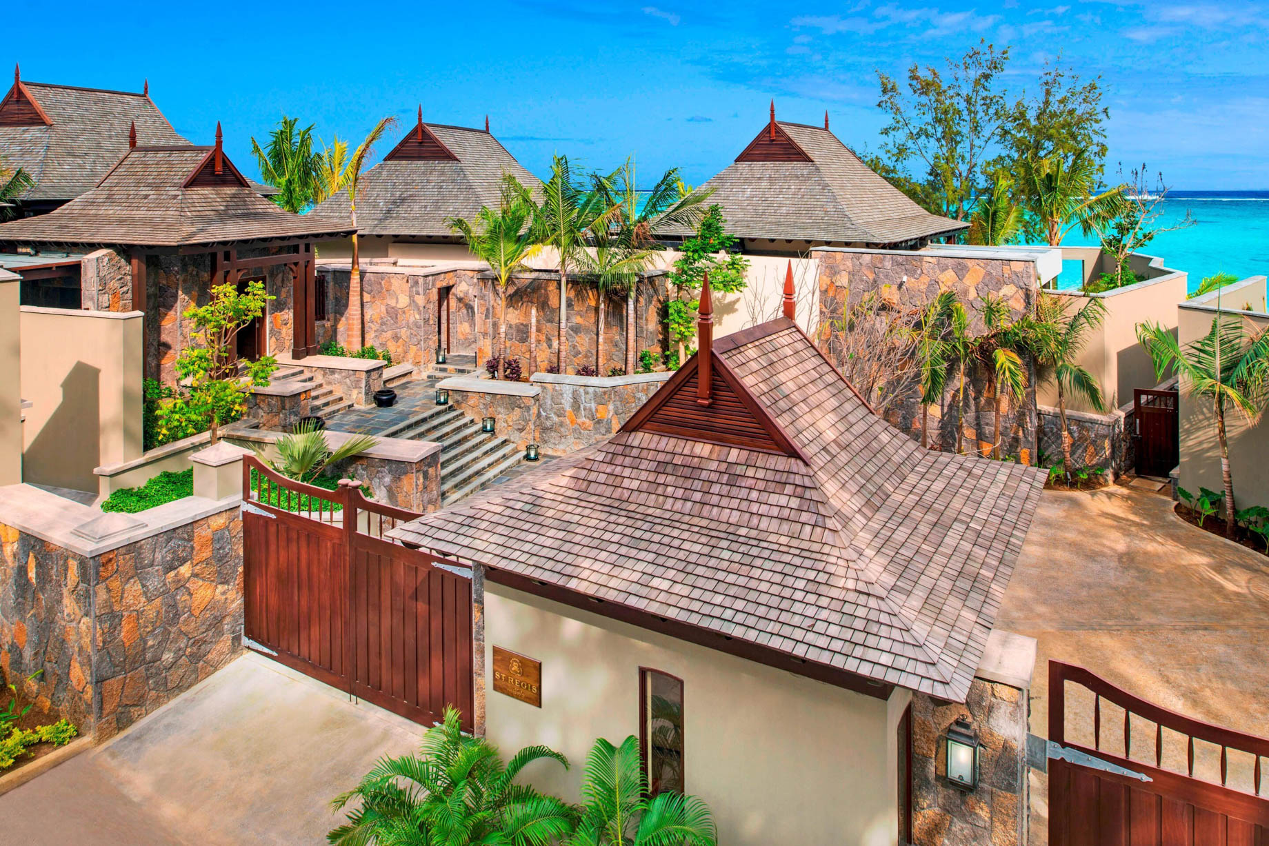 JW Marriott Mauritius Resort – Mauritius – Aerial View Villa