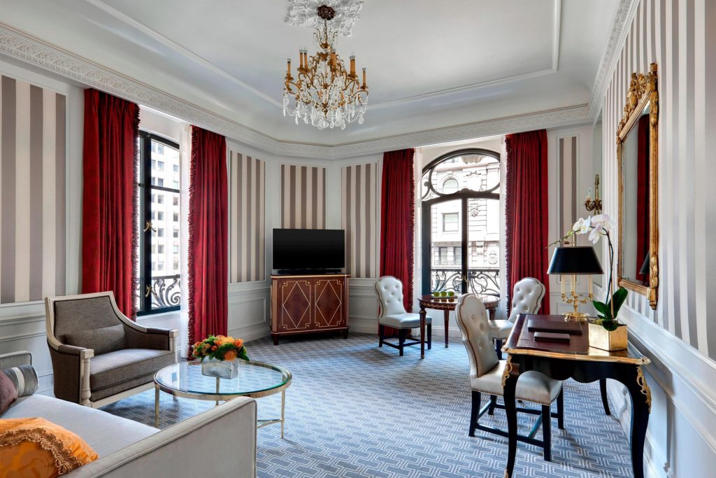 The St. Regis New York Hotel - New York, NY, USA - 5th Avenue Suite Living Area