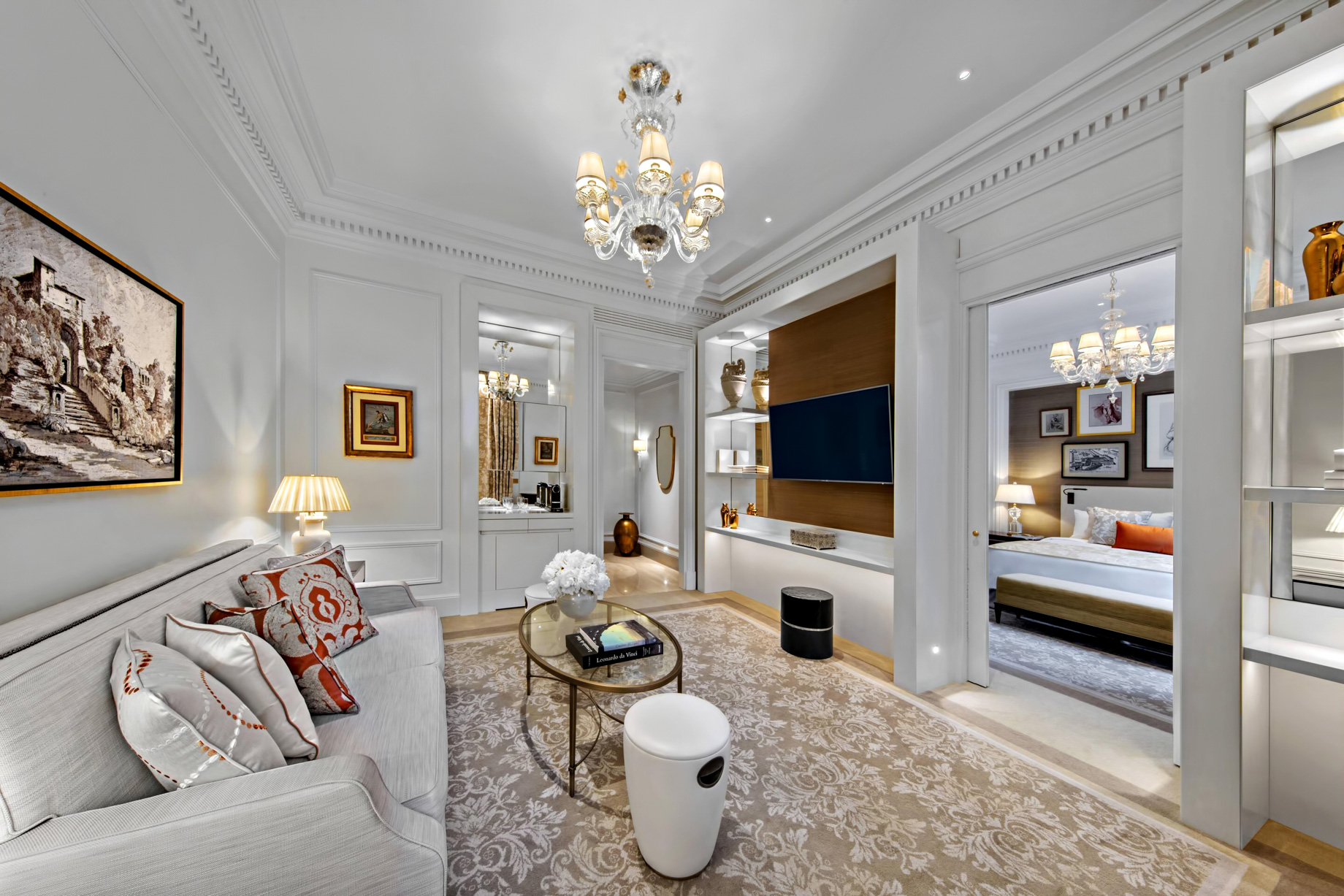 The St. Regis Rome Hotel – Rome, Italy – St. Regis Suite Living Area