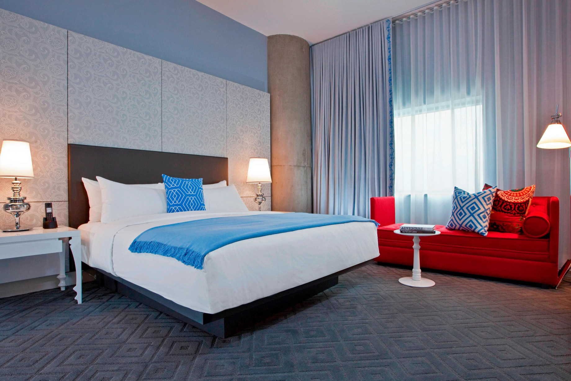 W Austin Hotel - Austin, TX, USA - Fantastic Suite Bed