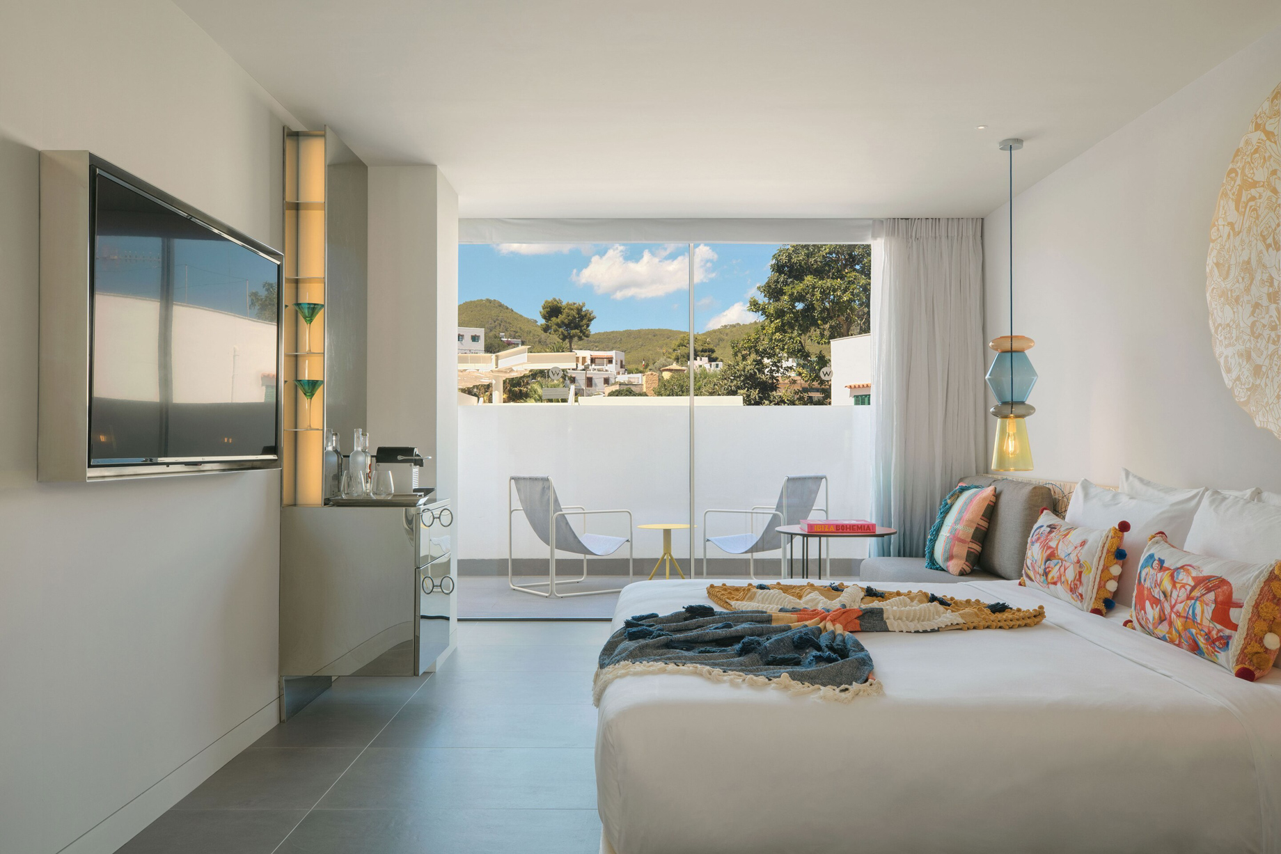 W Ibiza Hotel – Santa Eulalia del Rio, Spain – Wonderful King Guest Room View