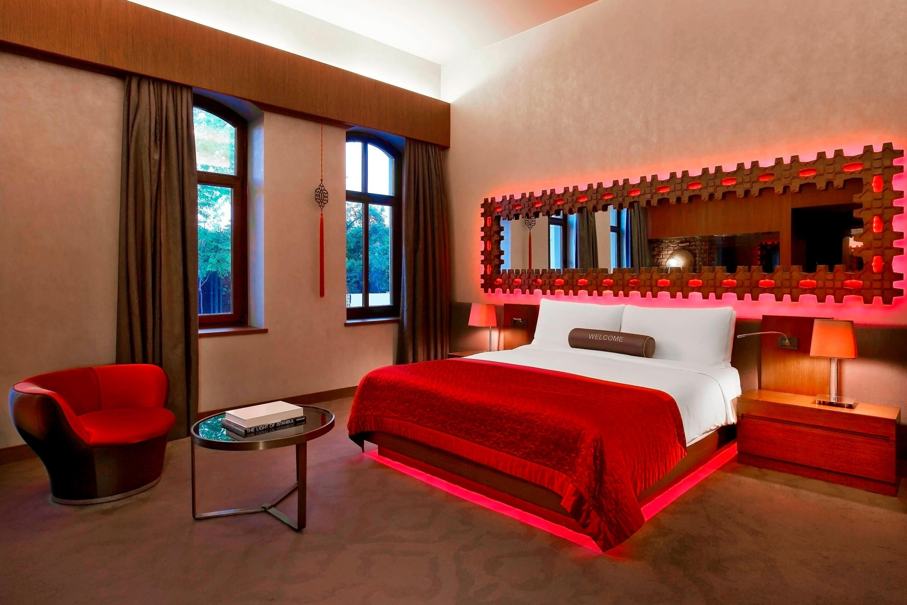 W Istanbul Hotel – Istanbul, Turkey – Mega Room Bed