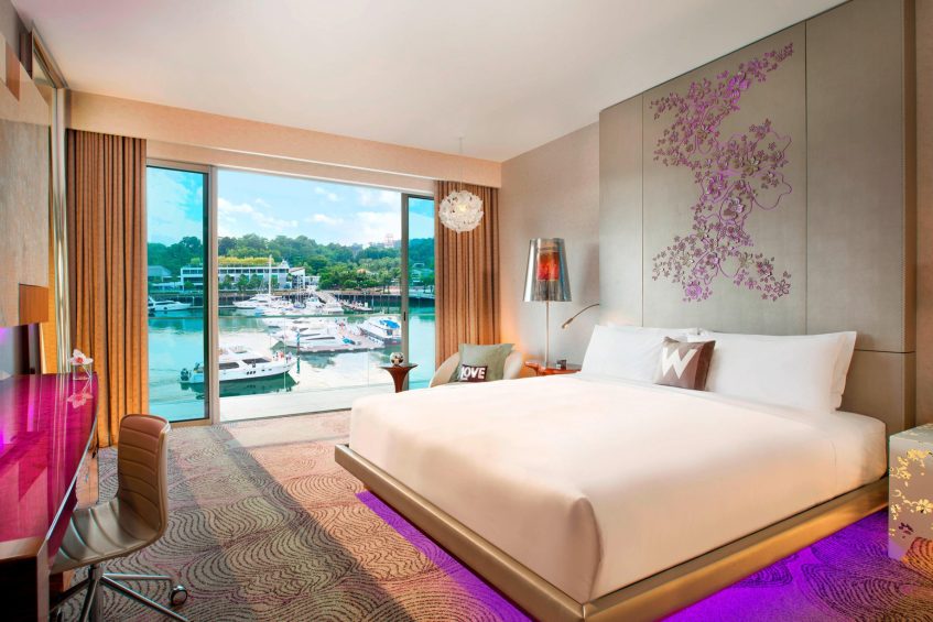 W Singapore Sentosa Cove Hotel - Singapore - Spectacular King Guest Room